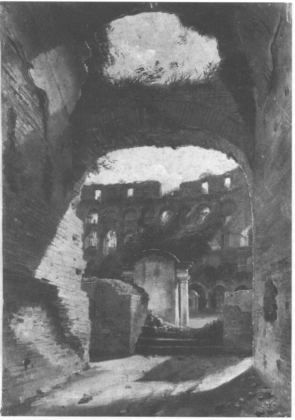 Veduta del Colosseo - Pinacoteca Brera. Milano